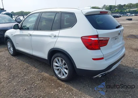 2016 BMW X3 xDrive28I from USA, damaged, VIN 5UXWX9C56G0D85903